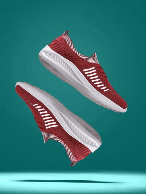 Ontour Solid Sports Running Shoes For Men Pack Of 2 view 2
