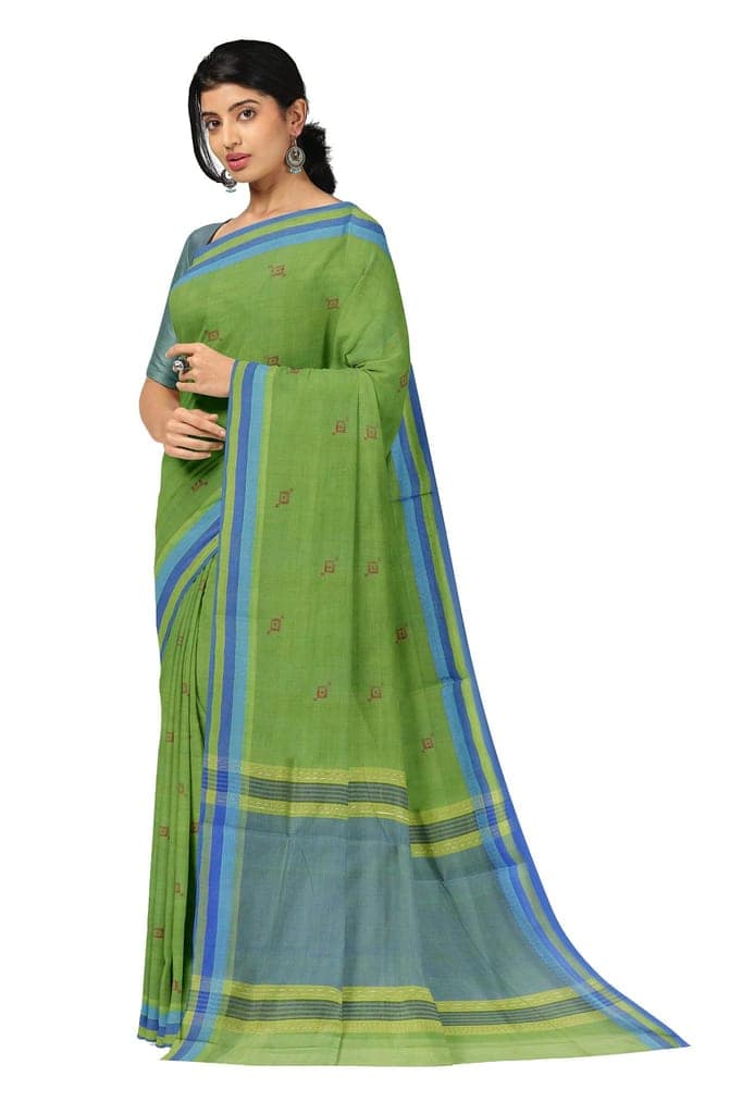 APCO Handloom (A Andhra Pradesh Govt Emporium)- Women's Traditional Pure Handloom Rajahmundry/Angara Cotton Saree | ACS0035 view 2