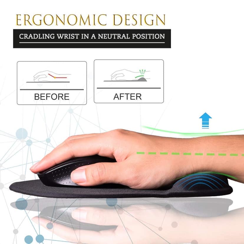 Mousepad Original Comfort Mousepad with Gel Wrist Support view 2