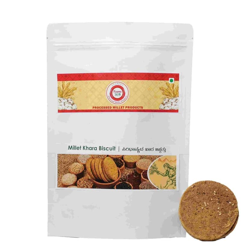 Millet Khara Cookies 200 Gms view 2