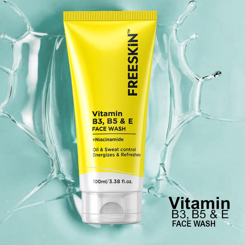 Vitamin B3, B5 & E Face Wash for Unisex 100ml view 2