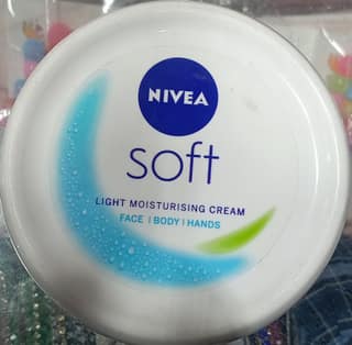 Nivea light moisturing cream face body hand