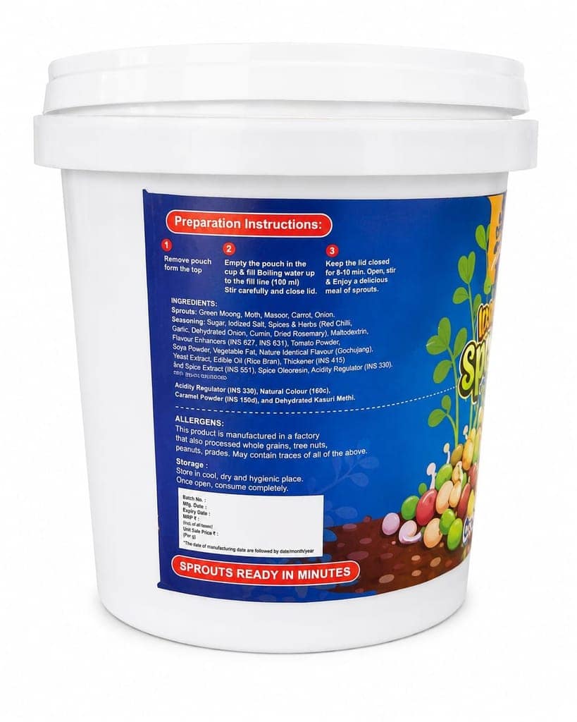 Instant Sprouts – Korean Chilli Flavor view 2