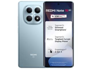 Redmi Note 15 5G Smartphone 8GB RAM, 128GB Storage - Glacier Blue