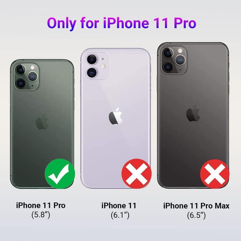 LIRAMARK Liquid Silicone Soft Back Cover Case for Apple iPhone 11 Pro Max view 2