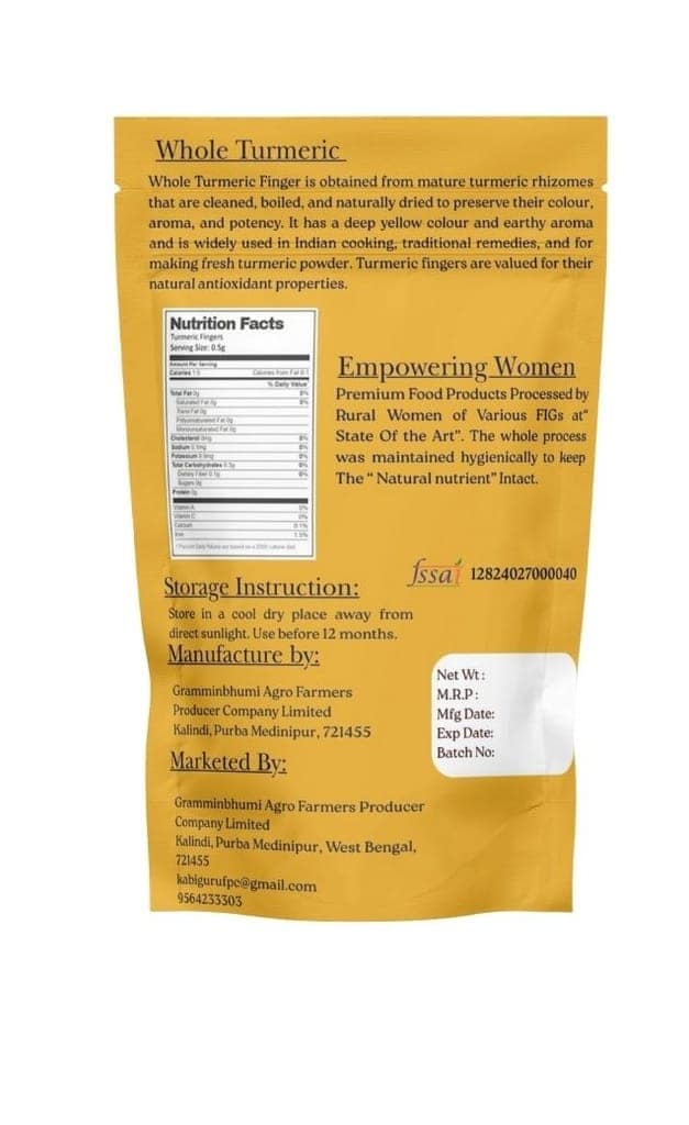 Whole Turmeric view 2