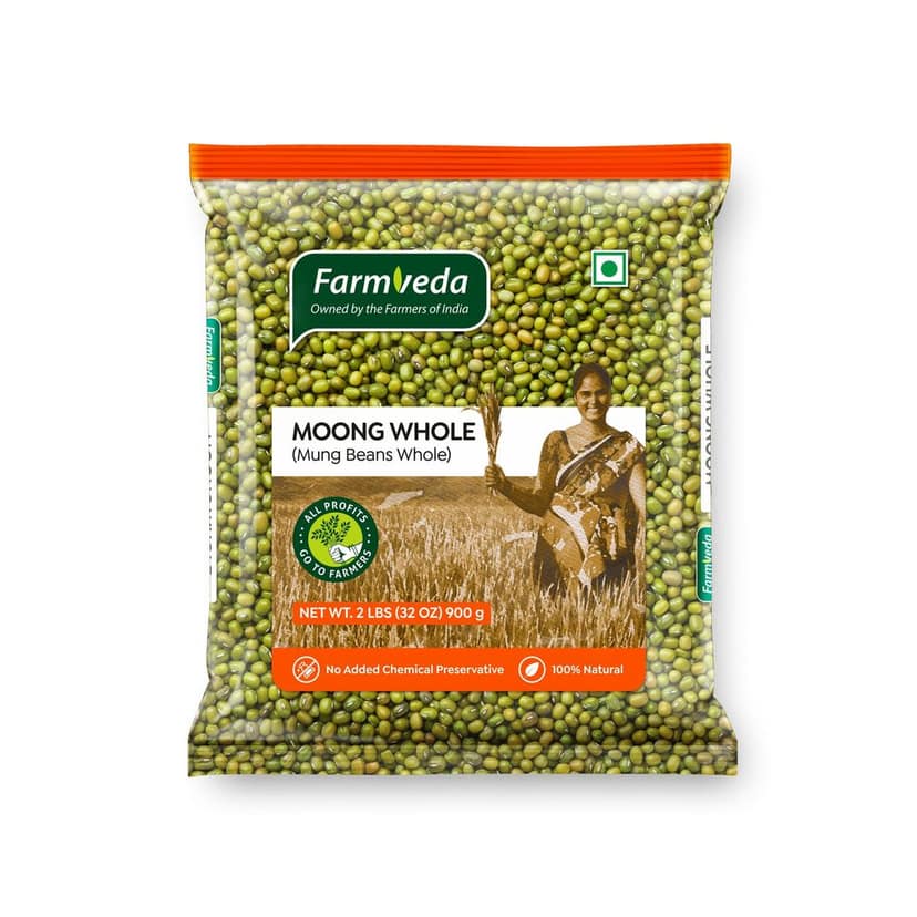 Green Moong (Whole) - 900 gm