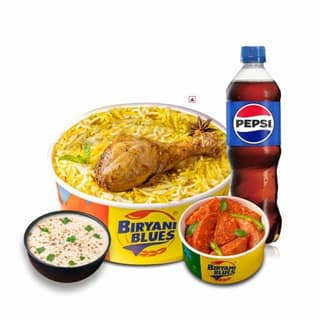 Chicken Biryani (Leg Pc) Bowl Combo