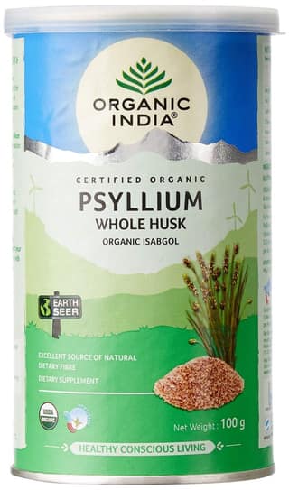 Organic India Psyllium whole husk 100gm