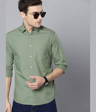 Dennis Lingo - Black 100% Cotton Slim Fit Men's Casual Shirt ( Pack of 1 )