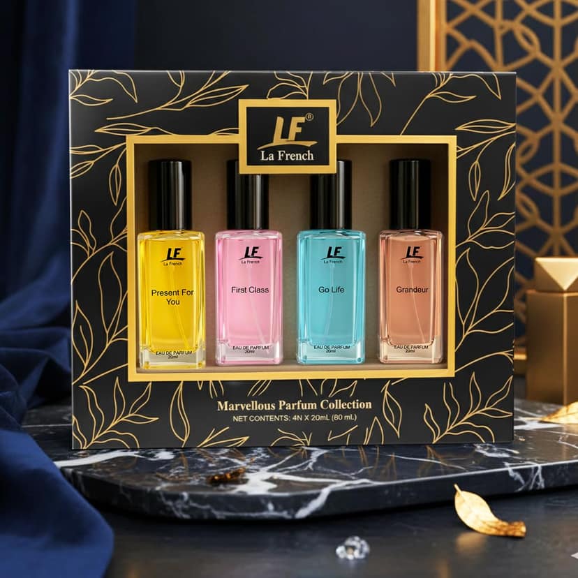 Marvellous Perfume Collection Gift Set|Unisex Fragrance Set view 2