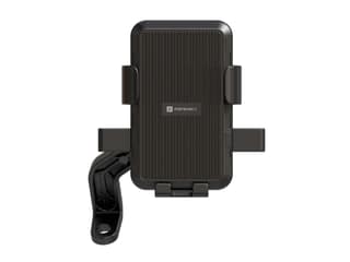 Portronics Mobike 5 Scooty/Scooter Phone Holder with Mirror Mount, 360 Degree Rotation, Strong Grip, Compatible with 4.7" to 7.2" Smartphone, Mobile Stand for Scooter, Cycle & Motorcycle