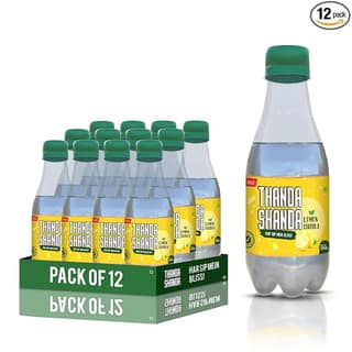 Sipora ThandaShanda Lemon Chaska Flavored Drink Refreshing Ready to Drink Beverage 200 ml Pack of 12