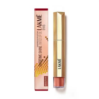 LAKM 9to5 Overtime Shine Tinted Lip Oil - Everyday Nude 5,3ml LAKM 9to5 Overtime Shine Tinted Lip Oil - Everyday Nude 5,3ml - Everyday Nude / 5.3 ml (Pack of 1)