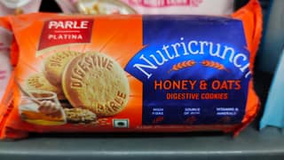 Parle nutricrunch honey & oats digestive cookies