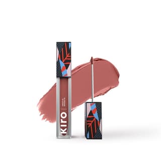 Kiro Non-Stop Airy Matte Liquid Lipstick - Cinnamon Nude (Brown Pink), 5ml | Super-Pigmented, Long-Lasting, hydrating | Waterproof, Smudge-Proof, Lightweight | Infused with Avocado & Apricot Oil Kiro Non-Stop Airy Matte Liquid Lipstick - Cinnamon Nude (B