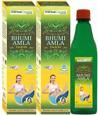 Herbal Canada HERBAL CANADA BHUMI AMLA JUICE 500 ml (PACK OF 2 )
