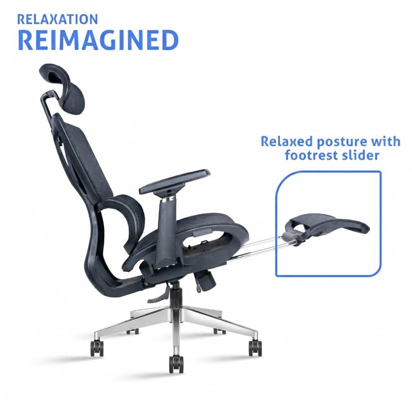 ROSE Canary Premium Ergonomic Office Chair view 2