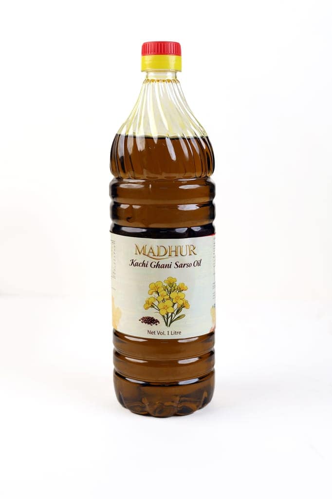 Madhur Kachi Ghani Sarso Oil view 2