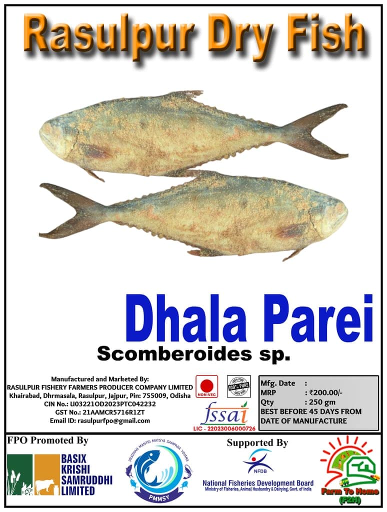 Dhala Parei | Scomberoides sp. | Rasulpur Dry Fish | 250gm view 2