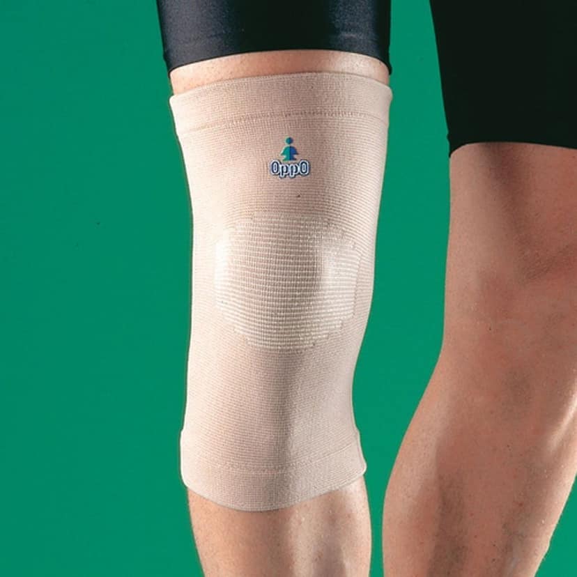Oppo Medical Inc Unisex 4-Way Stretch Right Or Left Knee Support, Small, Beige view 2