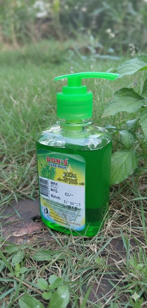 Don's Herbal Green Handwash (250ml) view 2
