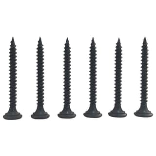 H9 Drywall Gypsum Screw Phillips Bugle Head For Fixing Wood, Plywood, Plasterboard Dry Wall/POP Size 3.5 x 25 mm (Pack of 1000) 6 x 1 Inches)
