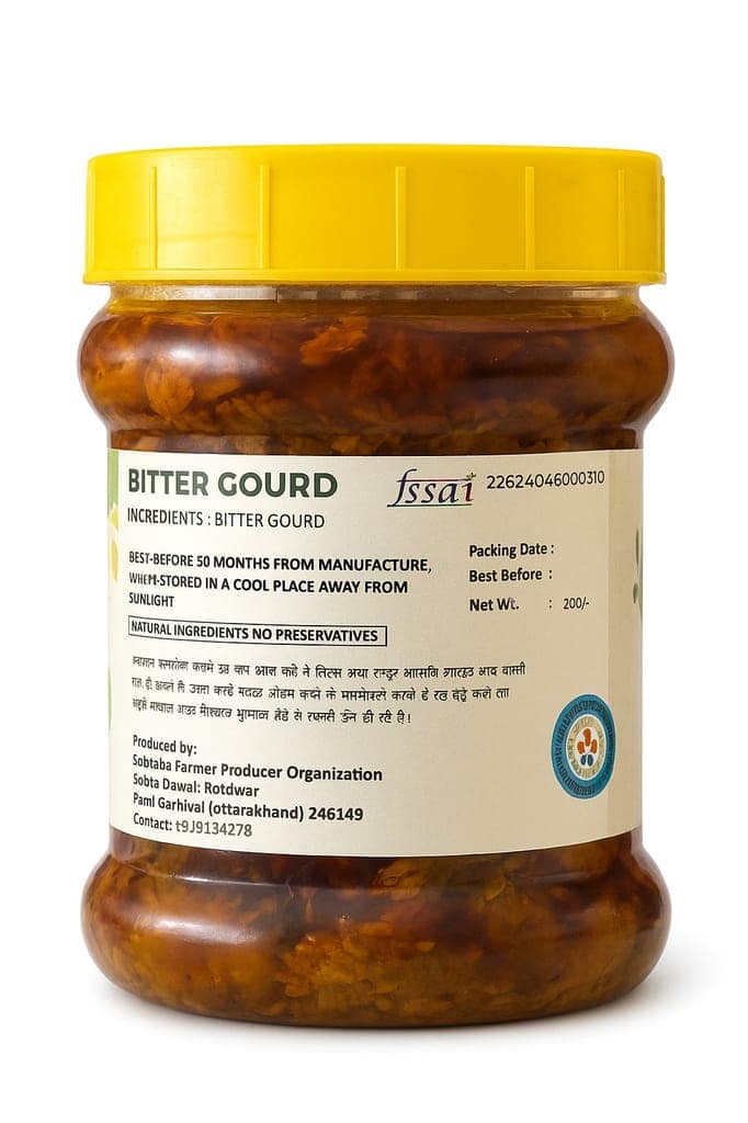 SIDHBABA Authentic Bitter Gourd Pickle (Karela Achaar) - Pure & Natural view 2