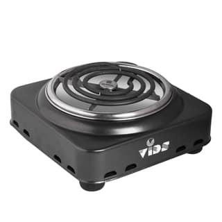 Electric stove 1000W Small | Coil Hot Plate | Electric Cooking Heater (Mild Steel Body) (1 Burner) (Without regulator) by VIDS