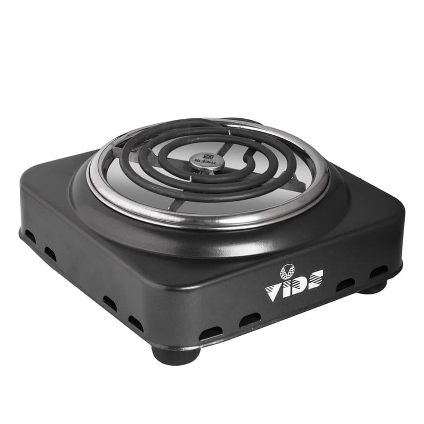 Electric stove 1000W Small | Coil Hot Plate | Electric Cooking Heater (Mild Steel Body) (1 Burner) (Without regulator) by VIDS