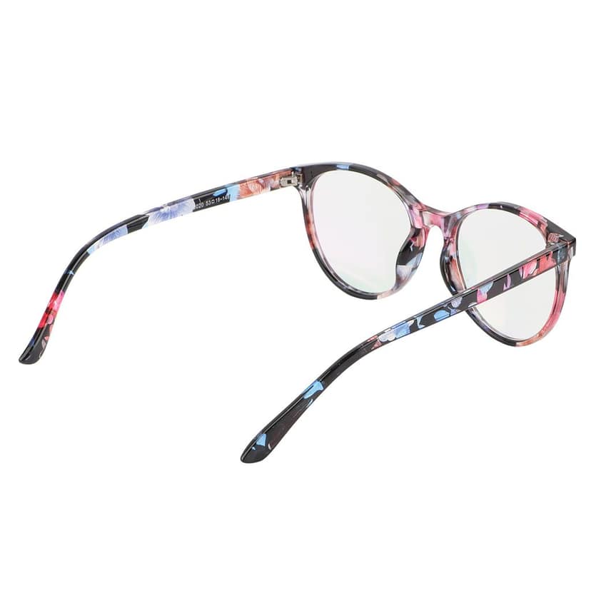 Jodykoes Oversize Fashionable Anti Glare Round Frame Spectacle Eyewear Eyeglasses (Multicolour) view 2