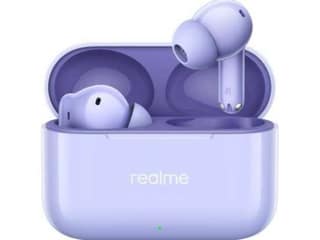Realme Buds T200 Hi-Res with 32dB ANC, 12.4mm driver Quad Mic, 50 Hrs Playback, BT5.4, IP55 Bluetooth - Dreamy Purple