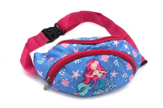 Weshopaholic Girls Waist Bag Pack Outdoor Sports Pouch Belt Hip Chest Crossbody Travel Purse (Mermaid)
