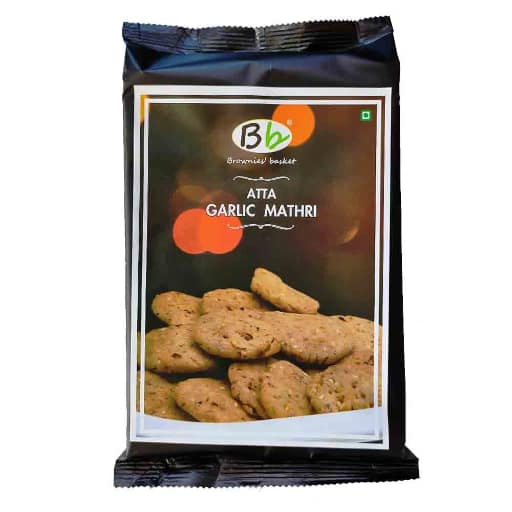 BB Atta Garlic Mathri 200 Gms