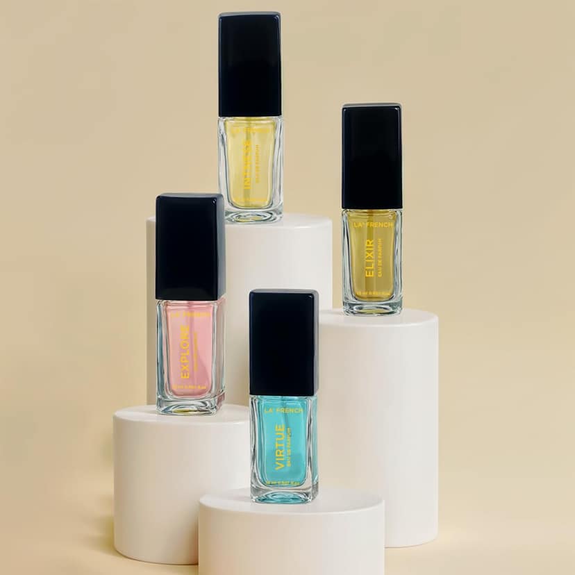 Purple Perfume Gift Set for Unisex 4x15ml | Elixir Explore Intense Virtue view 2