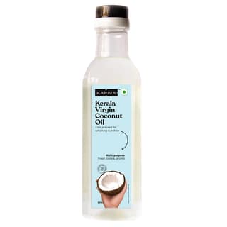 Kapiva Virgin Coconut Oil (Cold Pressed For Maximum Nutrition), 0.5 L
