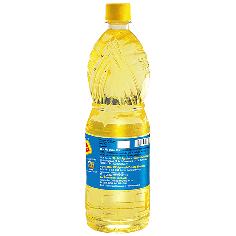 Sunpure Refined - Sunflower Oil, 1 L Pet Bottle view 2