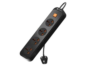 Portronics Power Plate 12, 1500 Watts, 2m Long Cord, 4 Universal Sockets