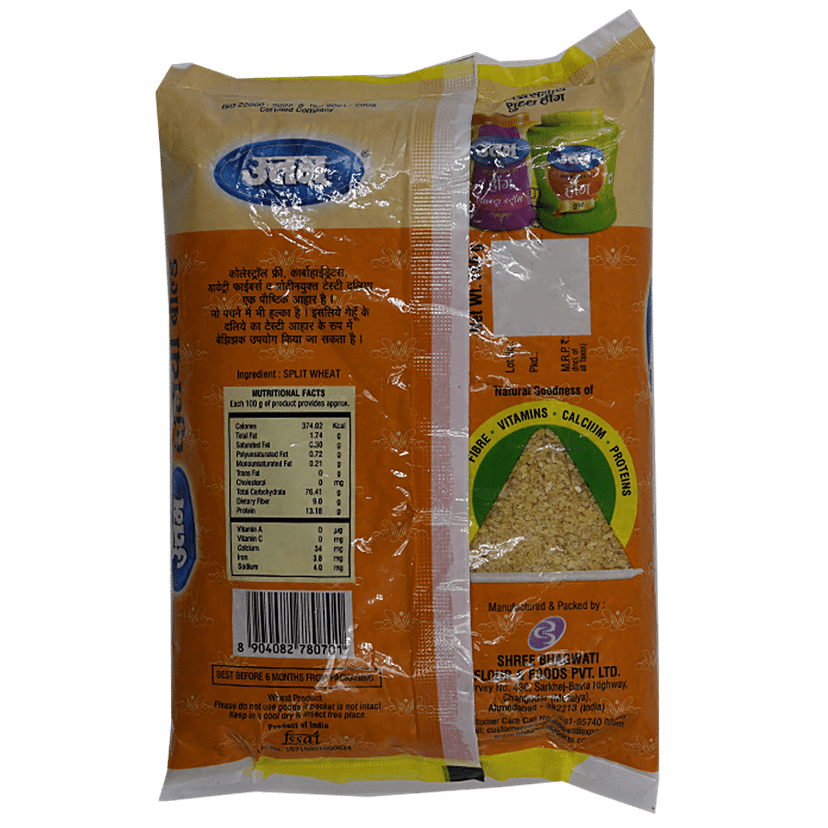 Uttam Wheat Daliya, 500 G view 2
