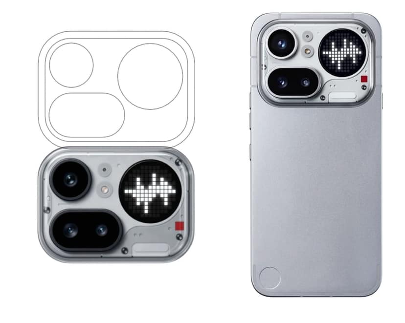 ISAAK Back Camera Lens Protector compatible for Nothing 4a Pro (Pack of 1) view 2