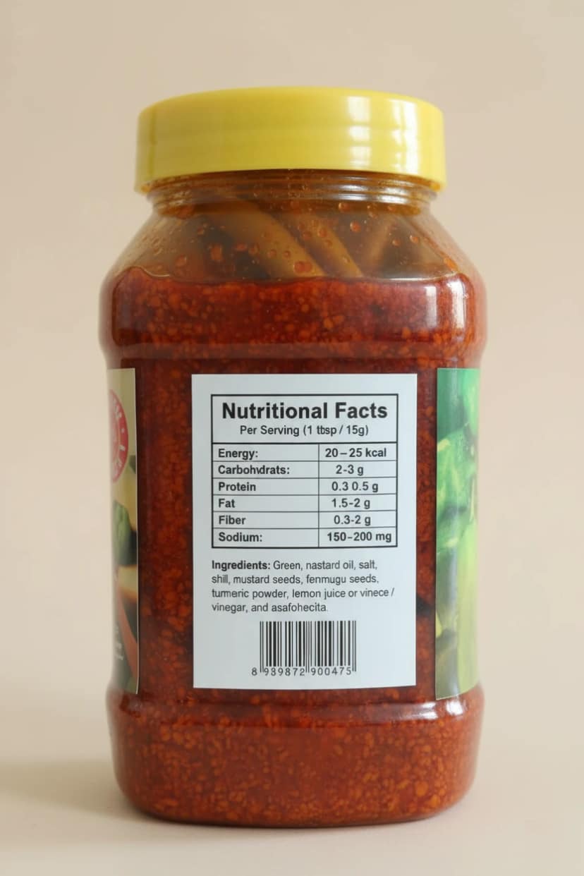 KAFRO Chilly Pickle | Authentic Home-Style Recipe | Handcrafted with Farm-Fresh Green Chilies & Traditional Spices | Bold & Tangy Indian Taste | Sundried & Small-Batch Preparation | No Artifi view 2