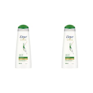 Dove Hair Fall Rescue Shampoo 340 ml|| For Damaged Hair|| Hair Fall Control for Thicker Hair - Mild Daily Anti Hair Fall Shampoo for Men & Women (Pack of 2) Dove Hair Fall Rescue Shampoo 340 ml|| For Damaged Hair|| Hair Fall Control for Thicker Hair - Mi