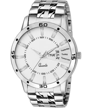 Trex Silver Stainless Steel Analog Men's Watch