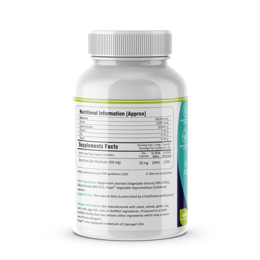 FM Nutrition Zinc Boost view 2