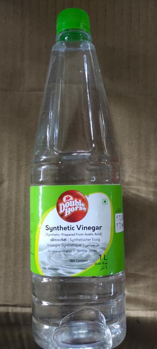Double Horse Synthetic Vinegar bottle