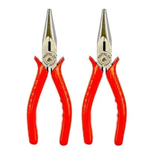 H9 Multitec MT- 535 Long Nose Plier | 6 Inch | Chrome Vanadium | Long Handle Grip | Pack of 2