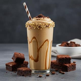 Coffee Brownie Shake