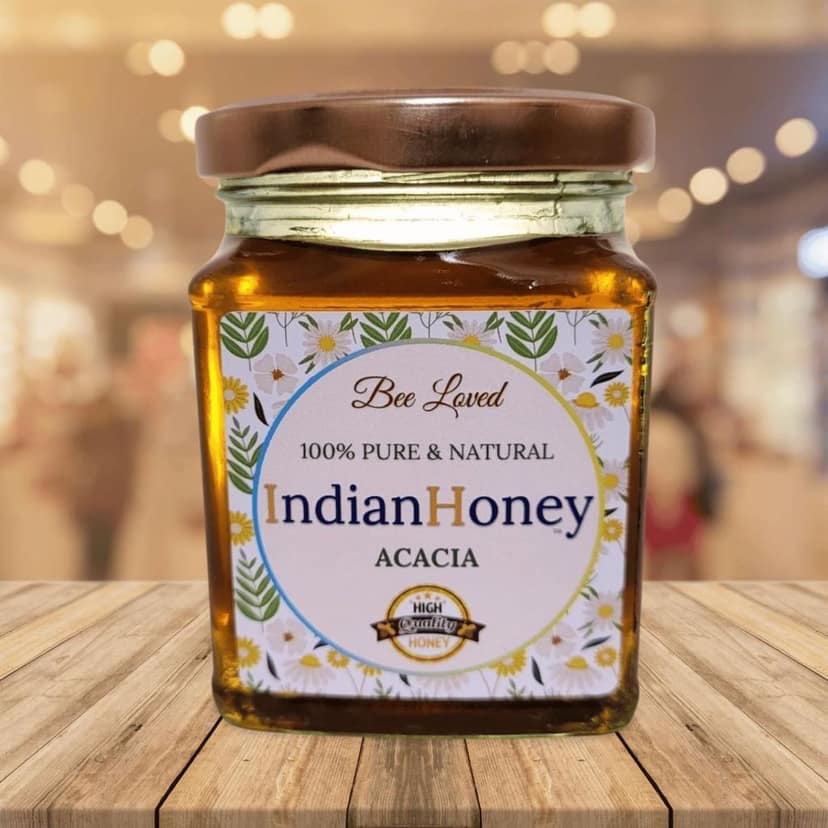 IndianHoney Enjoy The Golden Goodness Of Acacia Natural Honey For A Delicious And Nutritious Treat view 2