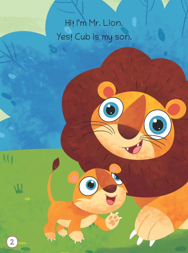 Oswaal Lil Legends Know me Series, Fascinating Wild Animal Books- I am an ELEPHANT, I am a LION, I am a MONKEY and I am a WOLF (Set of 4 Books) Exciting Illustrated Books for kids, Age 2+ [Product Bundle] Oswaal Editorial Board view 2