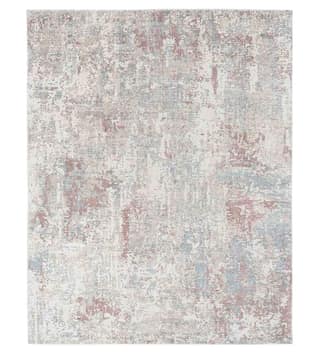 Neu Looms Handmade Viscose Wool Anti-Skid Rug for Bedroom, Living Room, Nursery, Dorm, Playroom & Reading Area (Size 6x9 Feet, Blue-Beige)